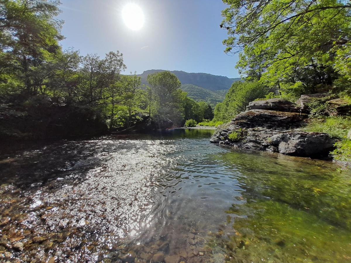 Mon Chalet Au Coeur Des Cevennes Vebron Exterior foto